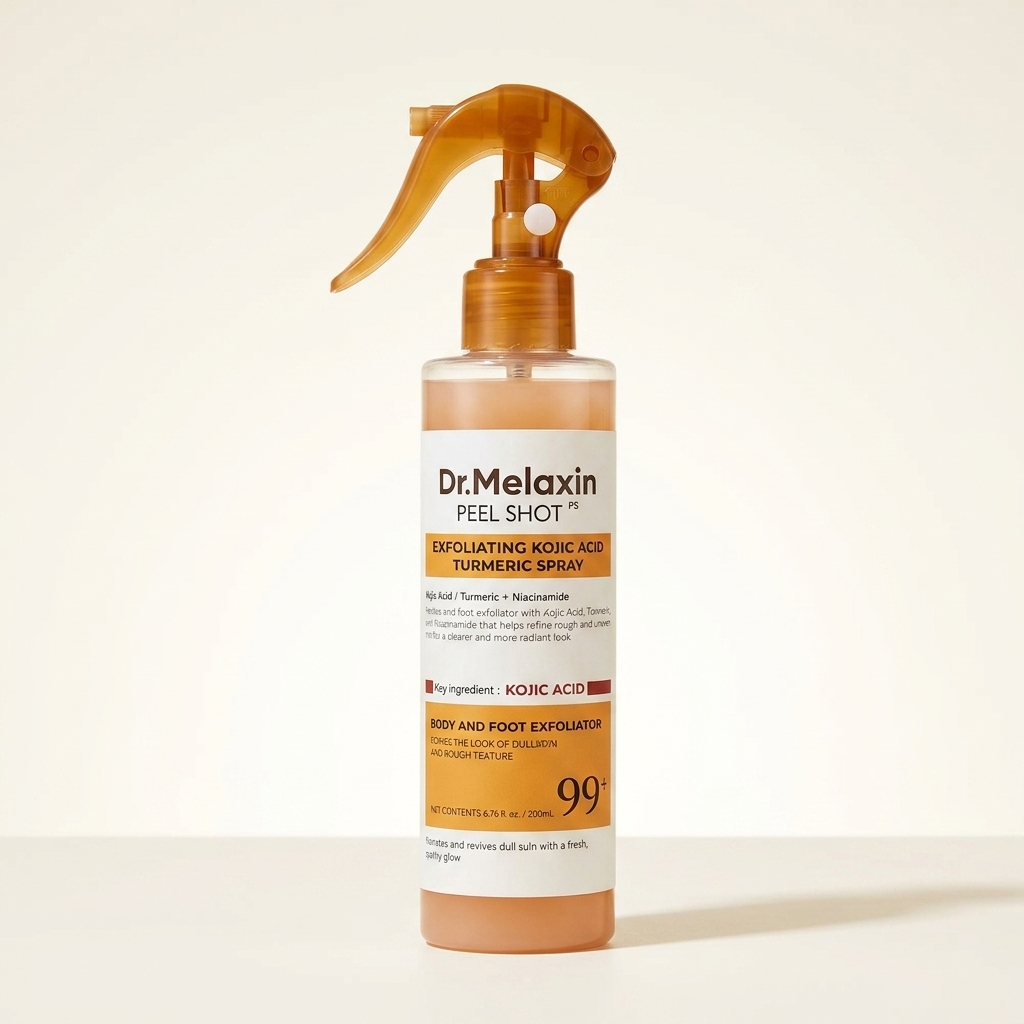 KIVORA Peel Shot | Kojic & Turmeric Exfoliating Spray